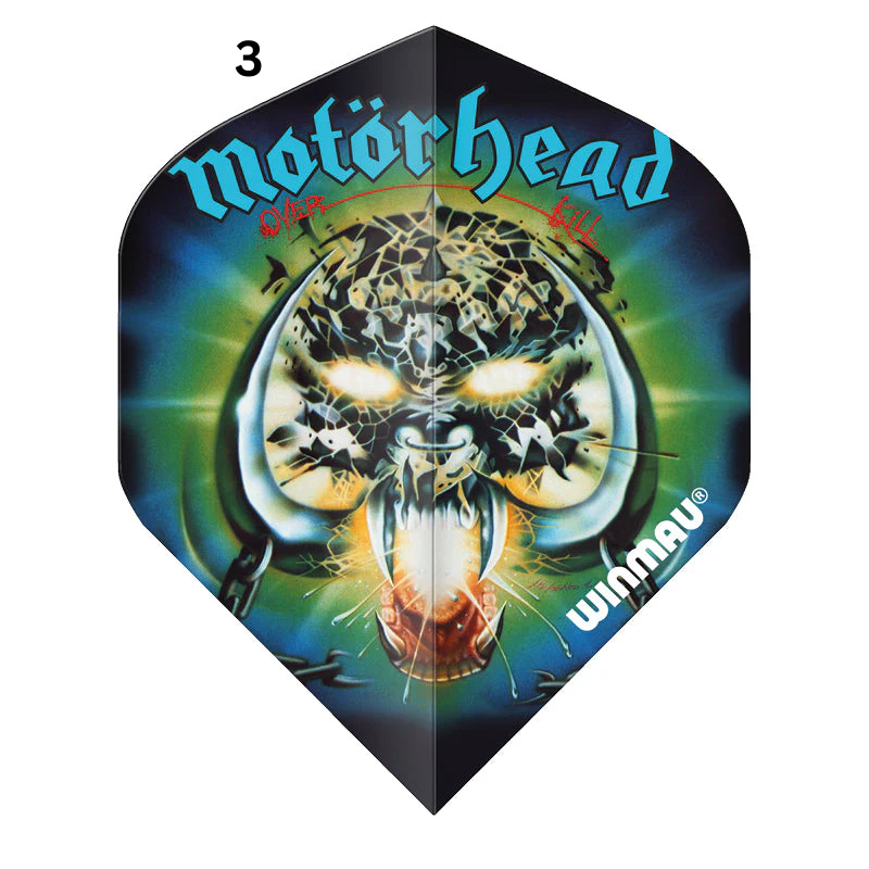 Winmau Rock Legends Motorhead No2 Darts Flights
