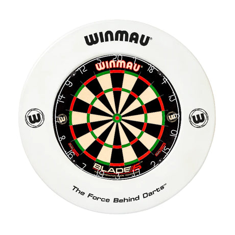 Winmau Dart Board Surround - White - Aussie Dart Supplies Online