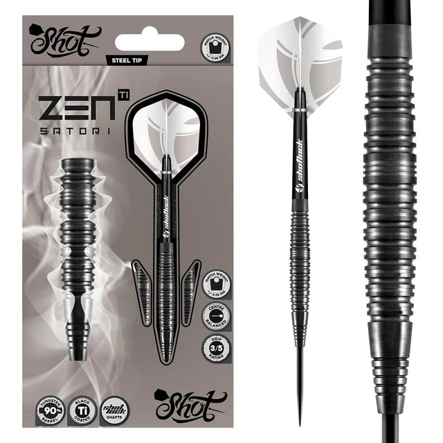 Zen Satori Steel Tip 90% Tungsten Barrels - Aussie Dart Supplies Online