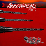 Shot Arrowhead Points