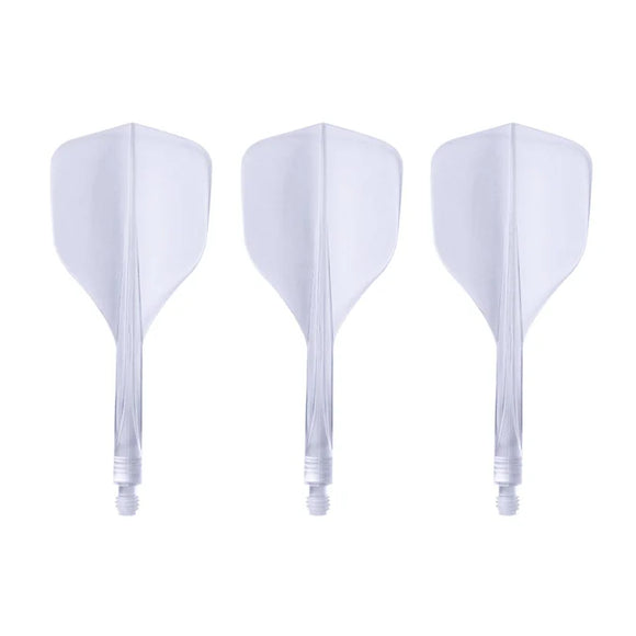 Condor AXE 120 Small STD Moulded Flights Clear
