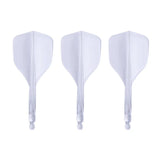 Condor AXE 120 Small STD Moulded Flights Clear