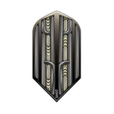 Warrior Rutene Dart Flight Set- Slim Black*