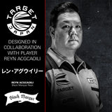 Target Japan Black Marque Reyn G2 90% Tungsten SP Steel Tip Darts