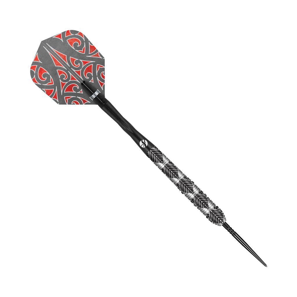 Warrior Awe Steel Tip Dart Set-90% Tungsten Barrels-Turbo Points