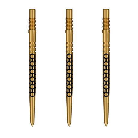 Goths Turbo Dart Points-Gold - Aussie Dart Supplies Online