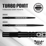 Goths Turbo Dart Points-Black