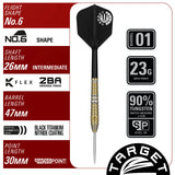Target Japan Hot Shot Gen2 90% Tungsten 23G - Aussie Dart Supplies Online