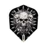 Gnarly Skulls Dart Flight Set-Small Standard