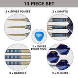 Target Josh Rock G1 SP 90% Tungsten steel tip darts set