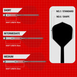 Target K-Shift No6 - Clear - Aussie Dart Supplies Online