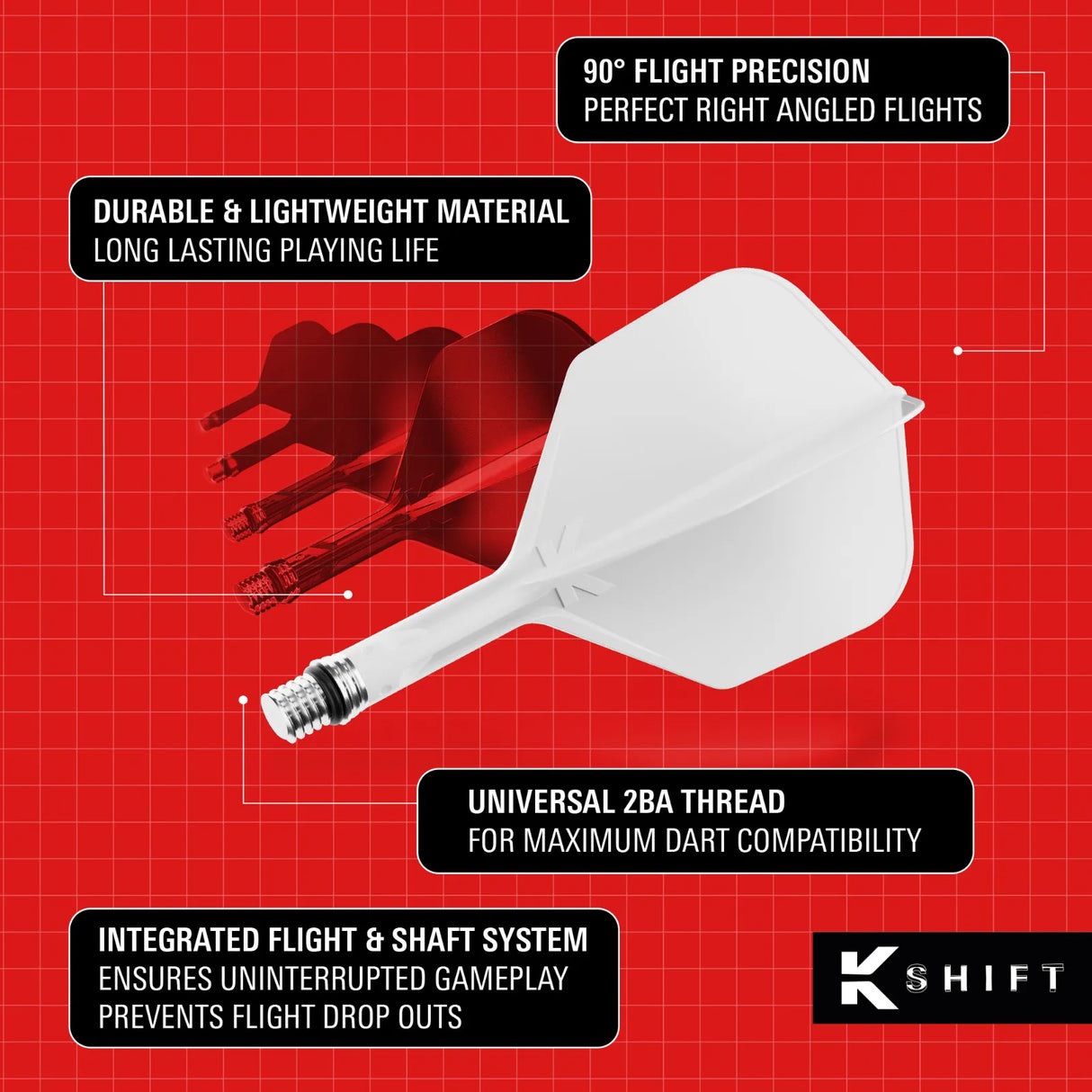 Target K-Shift No6 - White