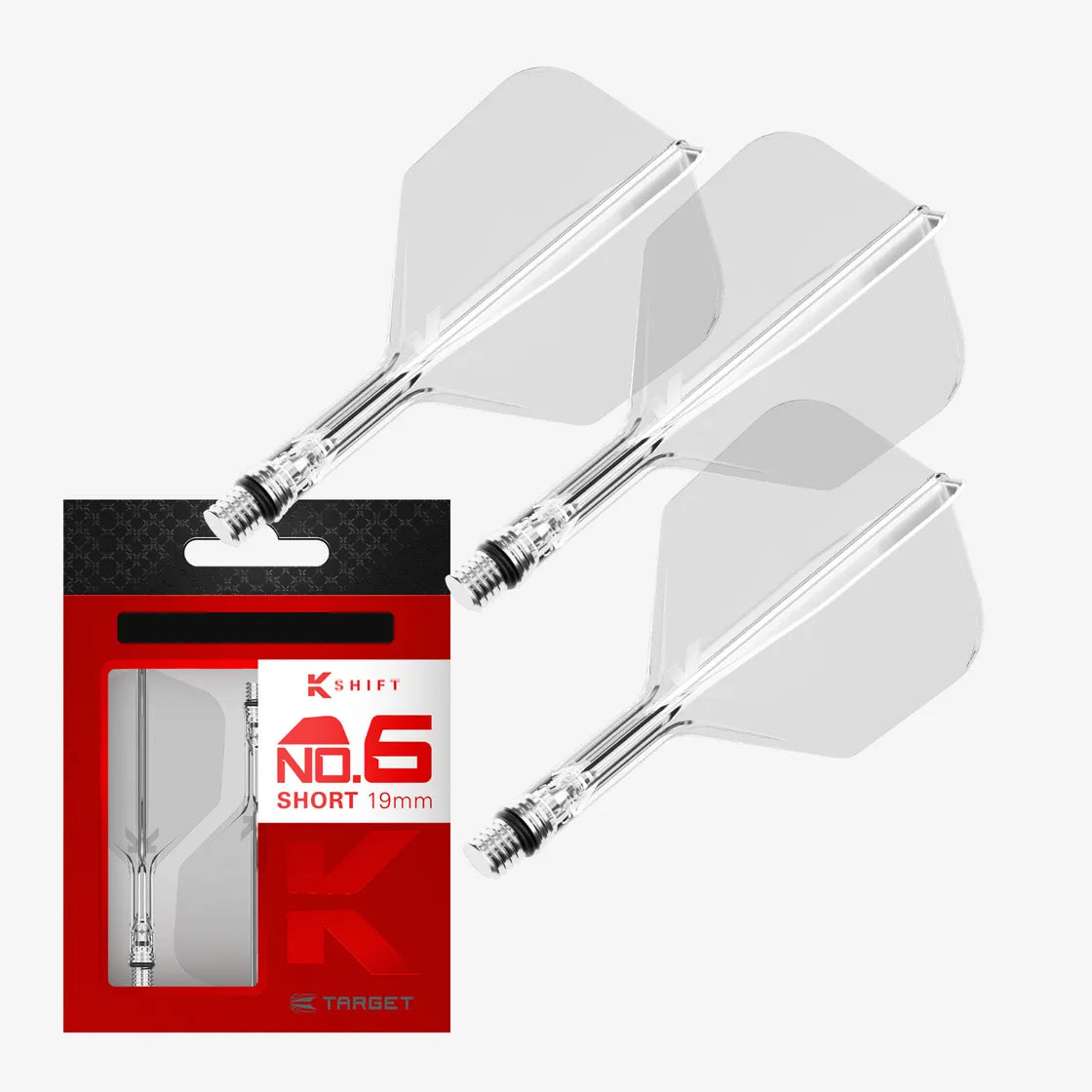 Target K-Shift No6 - Clear - Aussie Dart Supplies Online
