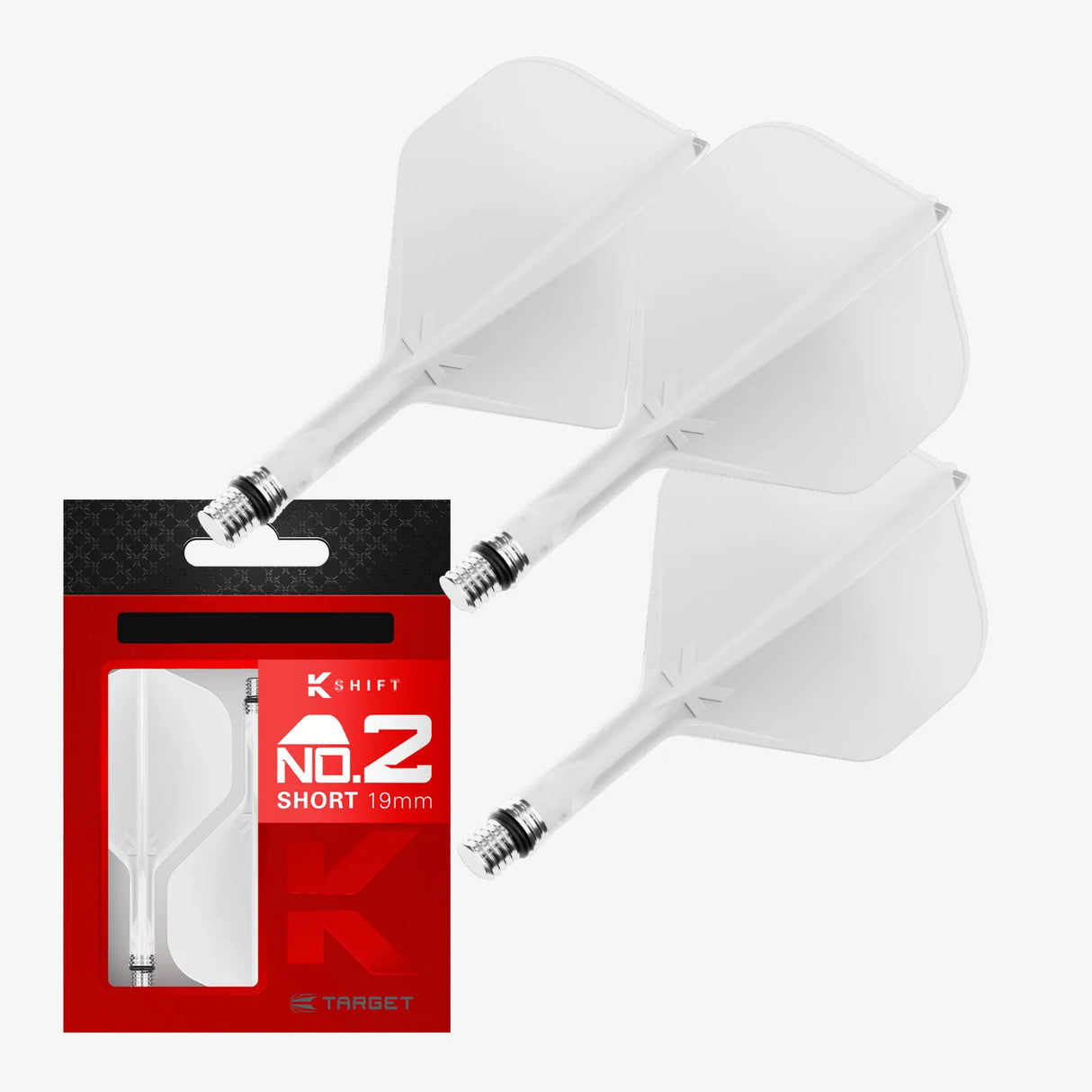 Target K-Shift No2 - White - Aussie Dart Supplies Online