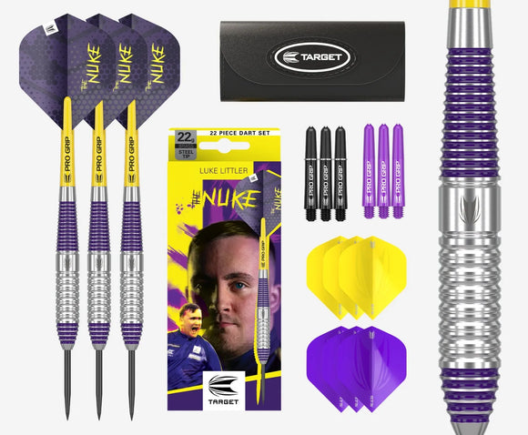 Luke Littler Brass 22g Steel Tip Darts