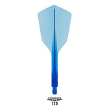 Condor AXE 120 Narrow Moulded Flights Blue