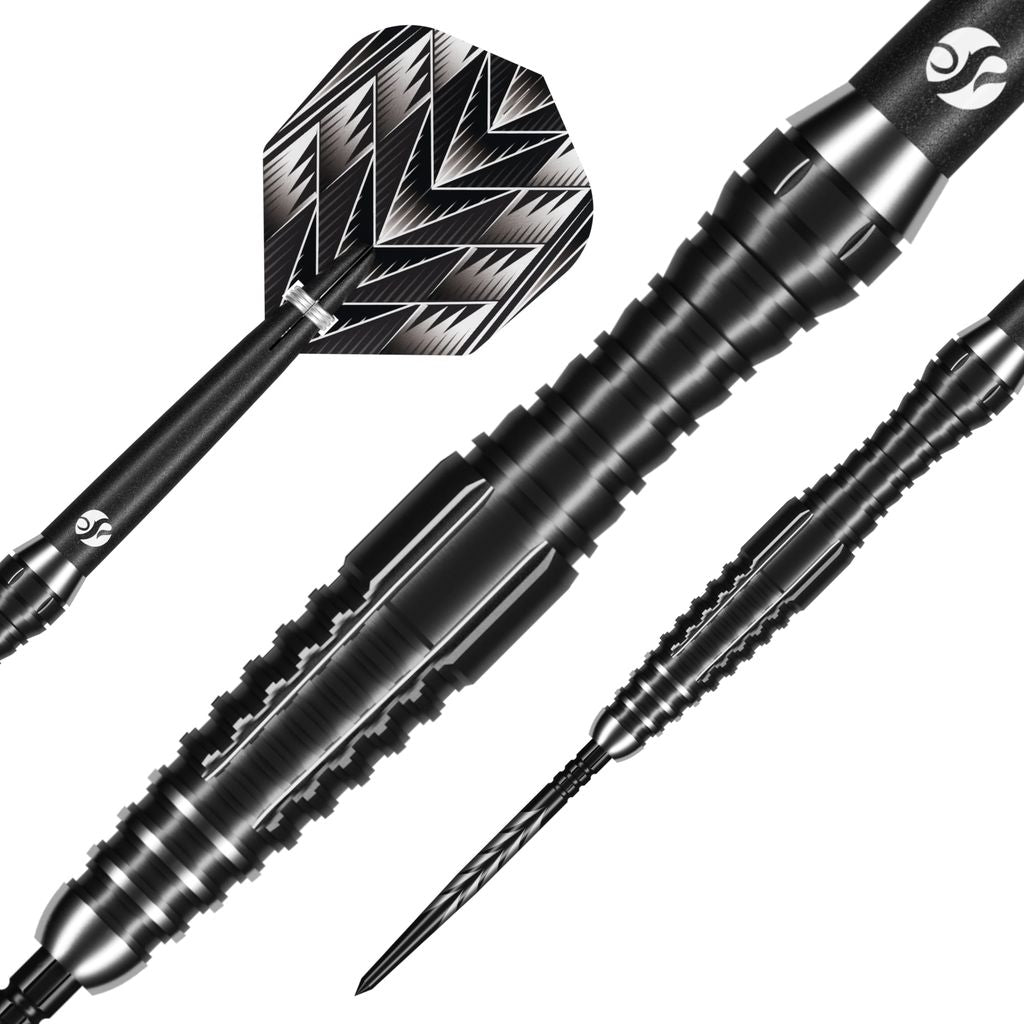 Tribal Weapon 4 Series Steel Tip Dart Set-90% Tungsten Turbo Points
