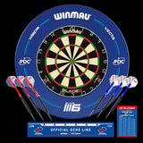 PDC Dartboard and Surround Set