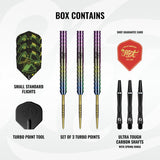 Shot Pro Series - Stowe Buntz 3.0 Steel Tip Dart Set-90% Tungsten Turbo Points