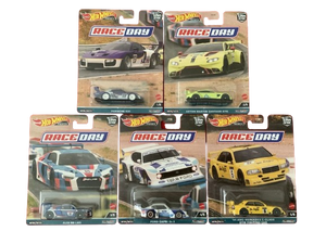 Hot Wheels 2023 Premium Car Culture Race Day Set #1-5