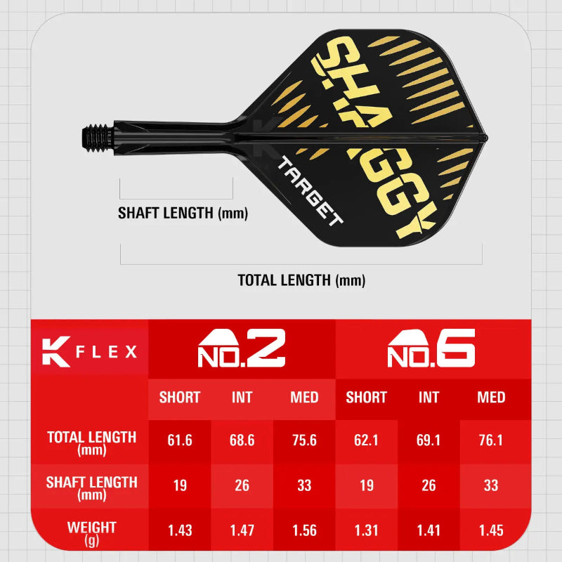 Target Scott Williams K-Flex No2 Flights
