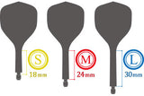 Condor AXE 120 STD Moulded Flights White