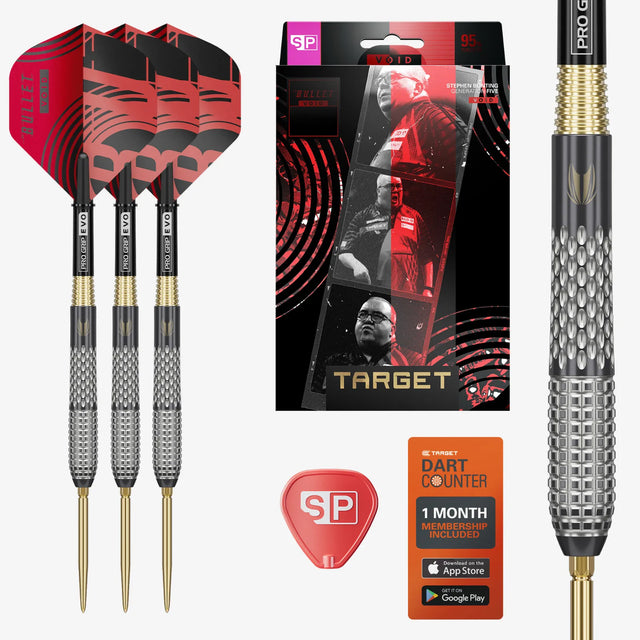 Stephen Bunting G5 Void SP 95% Tungsten - Aussie Dart Supplies Online