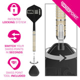 Target Dimitr Van Den Bergh 95K SP Swiss Points Darts Set