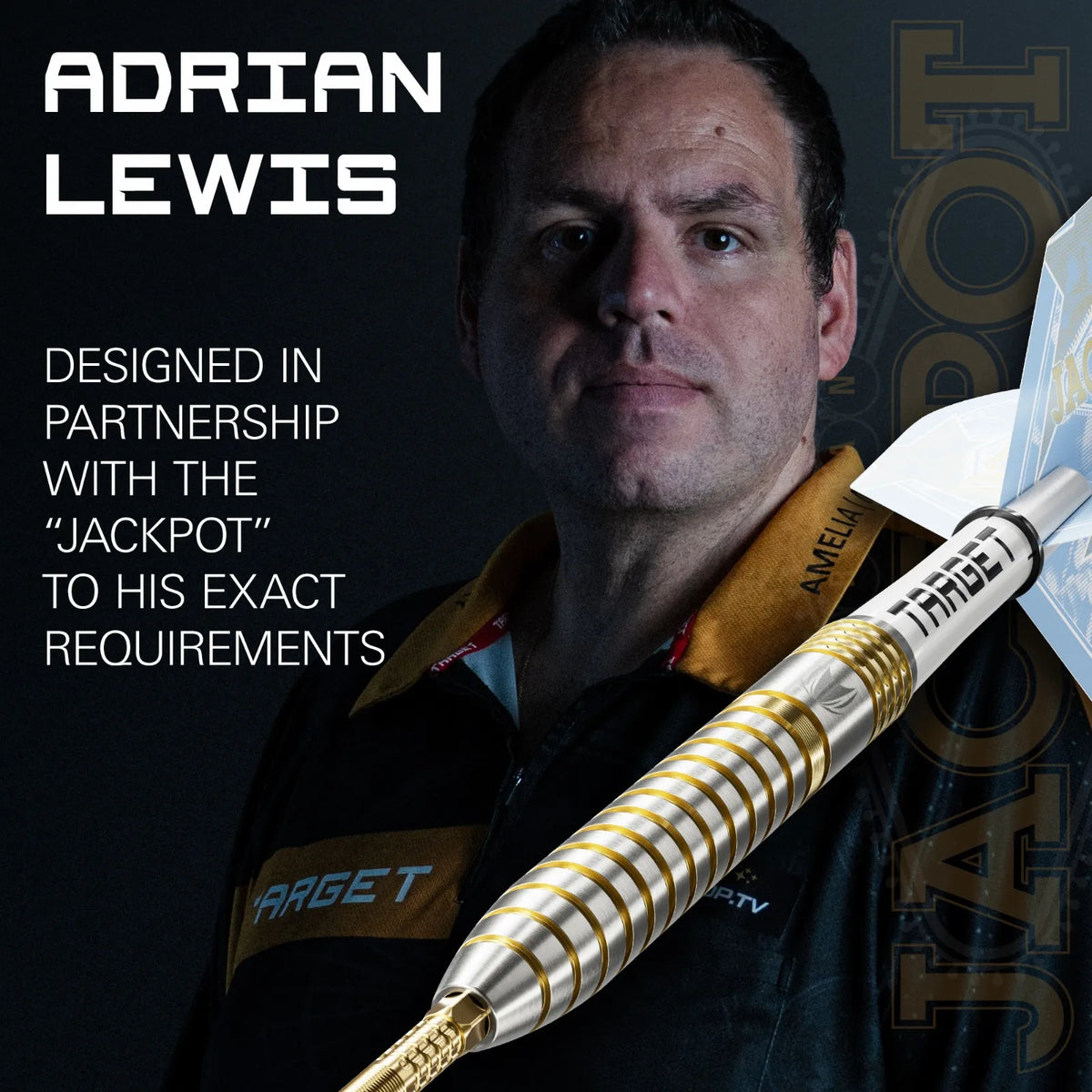 Target Adrian Lewis Showdown 95% Tungsten SP Darts Set