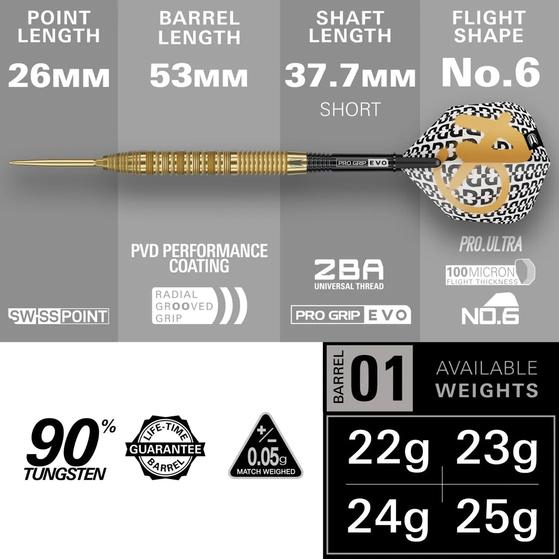 Target Bolide Envy 01 SP - Aussie Dart Supplies Online