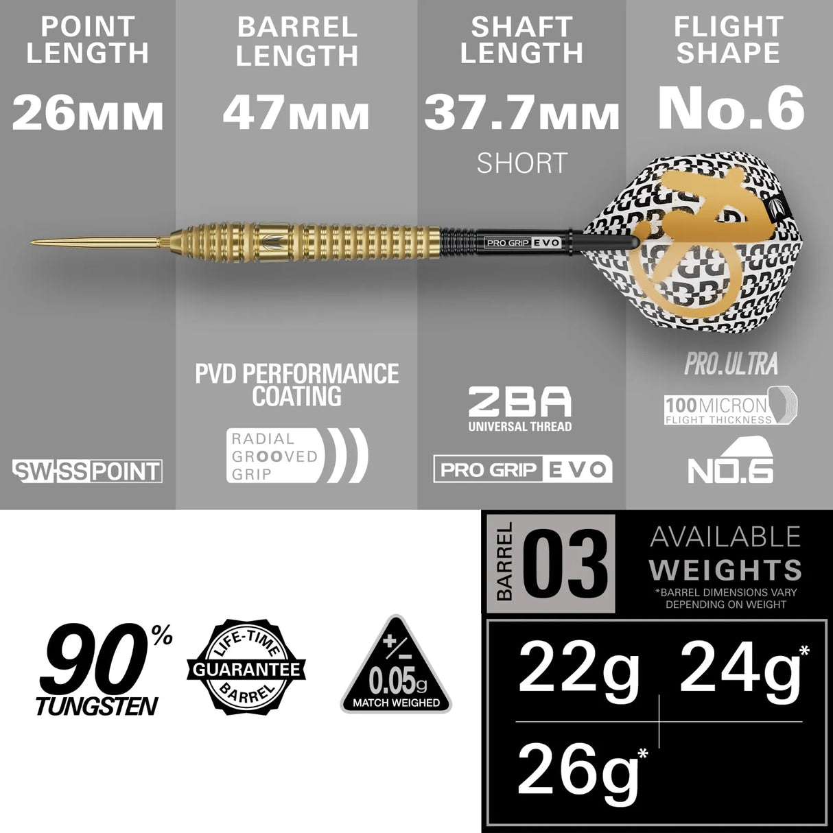 Target Bolide Envy 03 SP - Aussie Dart Supplies Online