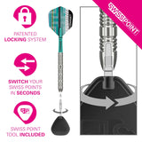 Target Hydra 02 90% Tungsten SP Steel Tip Darts