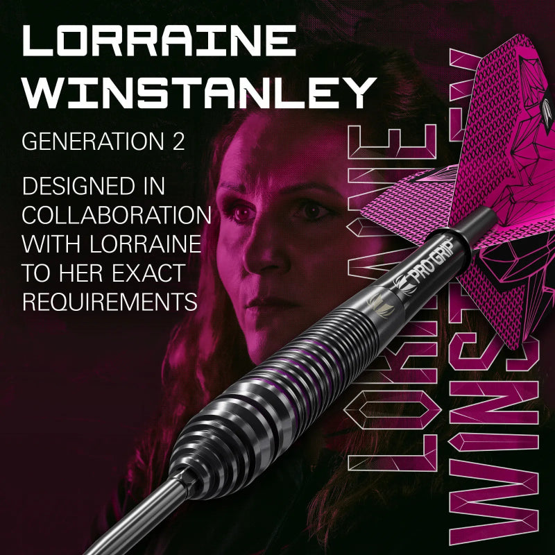 Target Lorraine Winstanley Gen2 90% Tungsten SP Steel Tip Darts Set