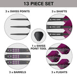 Target Lorraine Winstanley Gen2 90% Tungsten SP Steel Tip Darts Set
