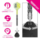 Target Luke Littler Fallout 90% Tungsten SP Darts Set - Aussie Dart Supplies Online