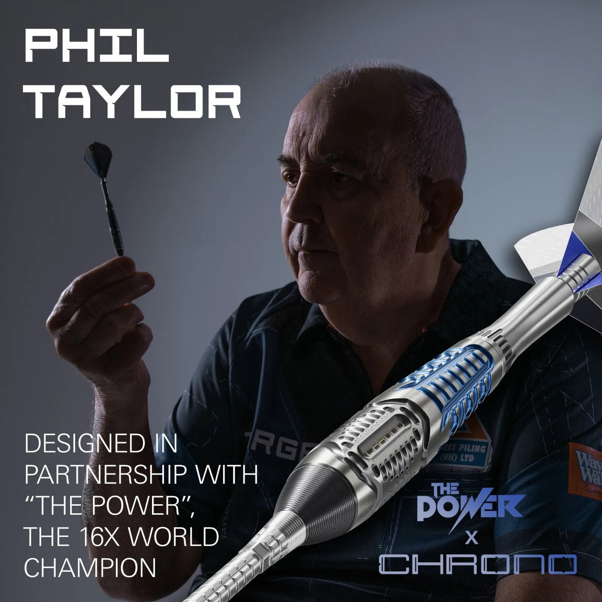 Target Phil Taylor Power Chrono 95% Tungsten SP Darts Set