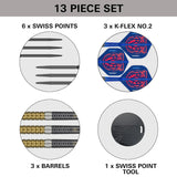Target Raymond Van Barneeld RVB  Gen6 90% Tungsten SP Steel Tip Darts Set