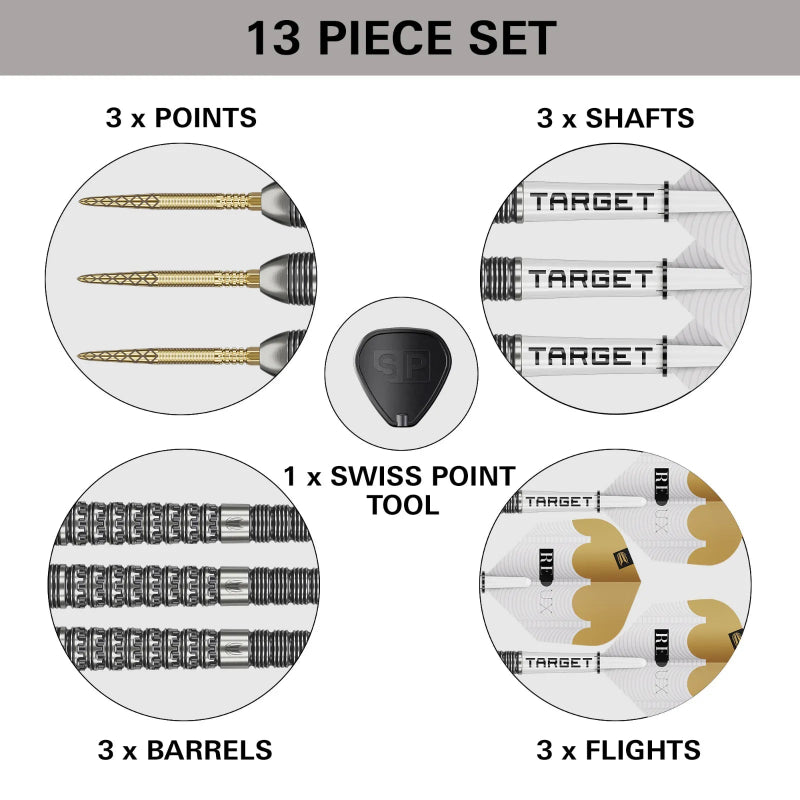 Target Redux SP 90% Tungsten Steel Tip Darts