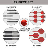 Target Shift 90% Tungsten SP Darts Set