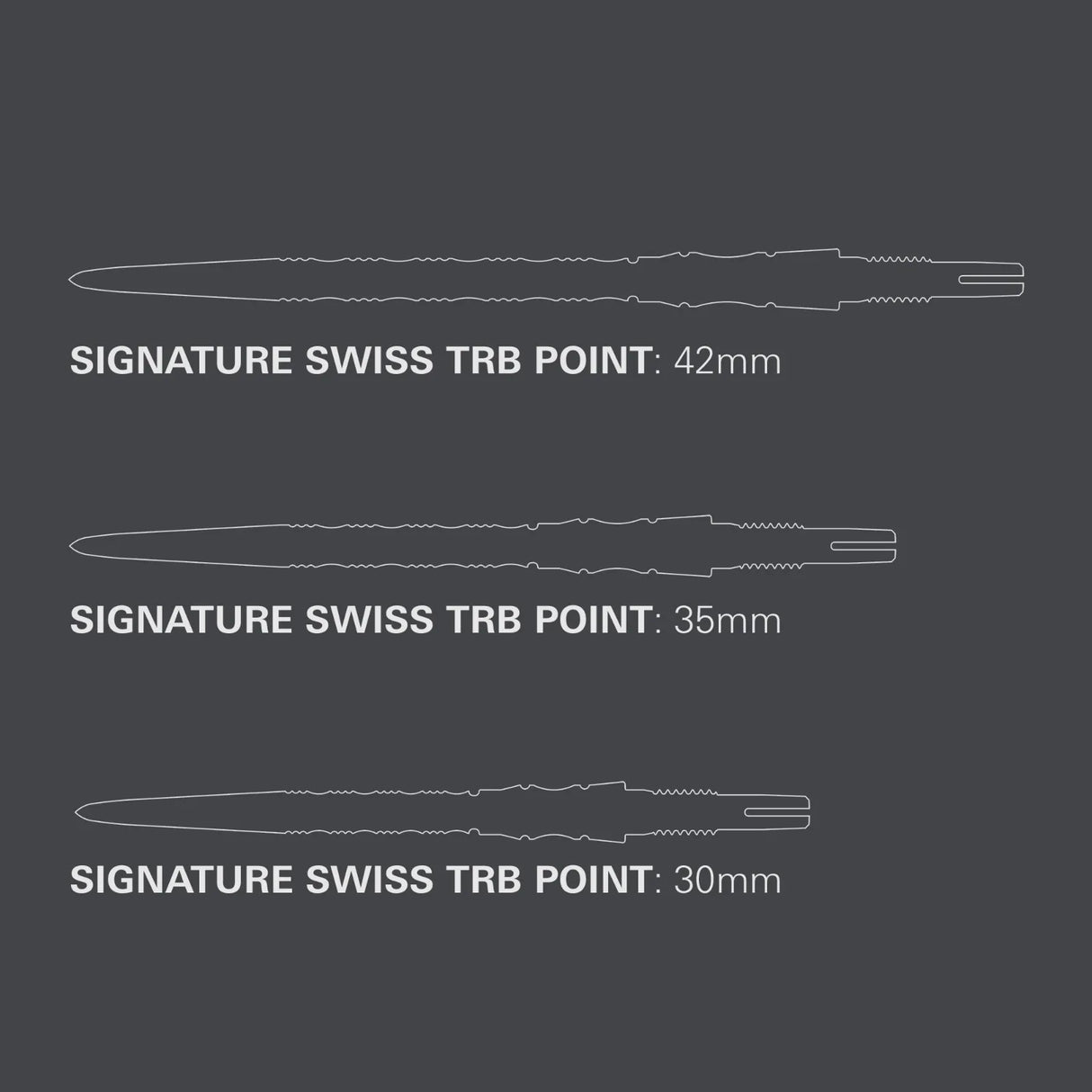 Swiss Signature TRB Points - Black