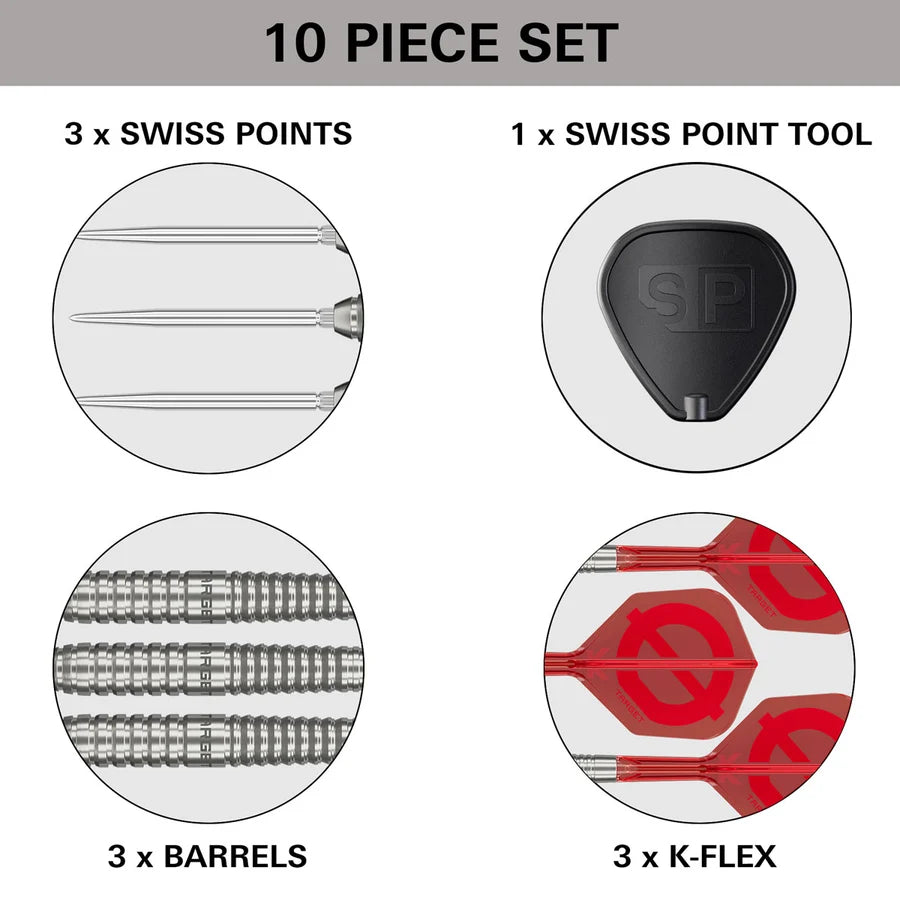 Target GROUP O 01 Steel Tip Darts - Aussie Dart Supplies Online