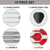Target GROUP O 01 Steel Tip Darts - Aussie Dart Supplies Online