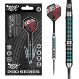 Shot Niels Zonneveld-Steel Tip Dart Set-90% Tungsten Turbo Points