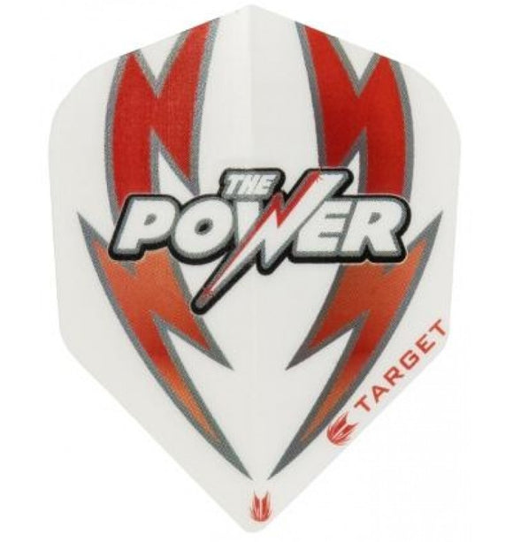 Phil Taylor Vision Plus Flights - Red & White