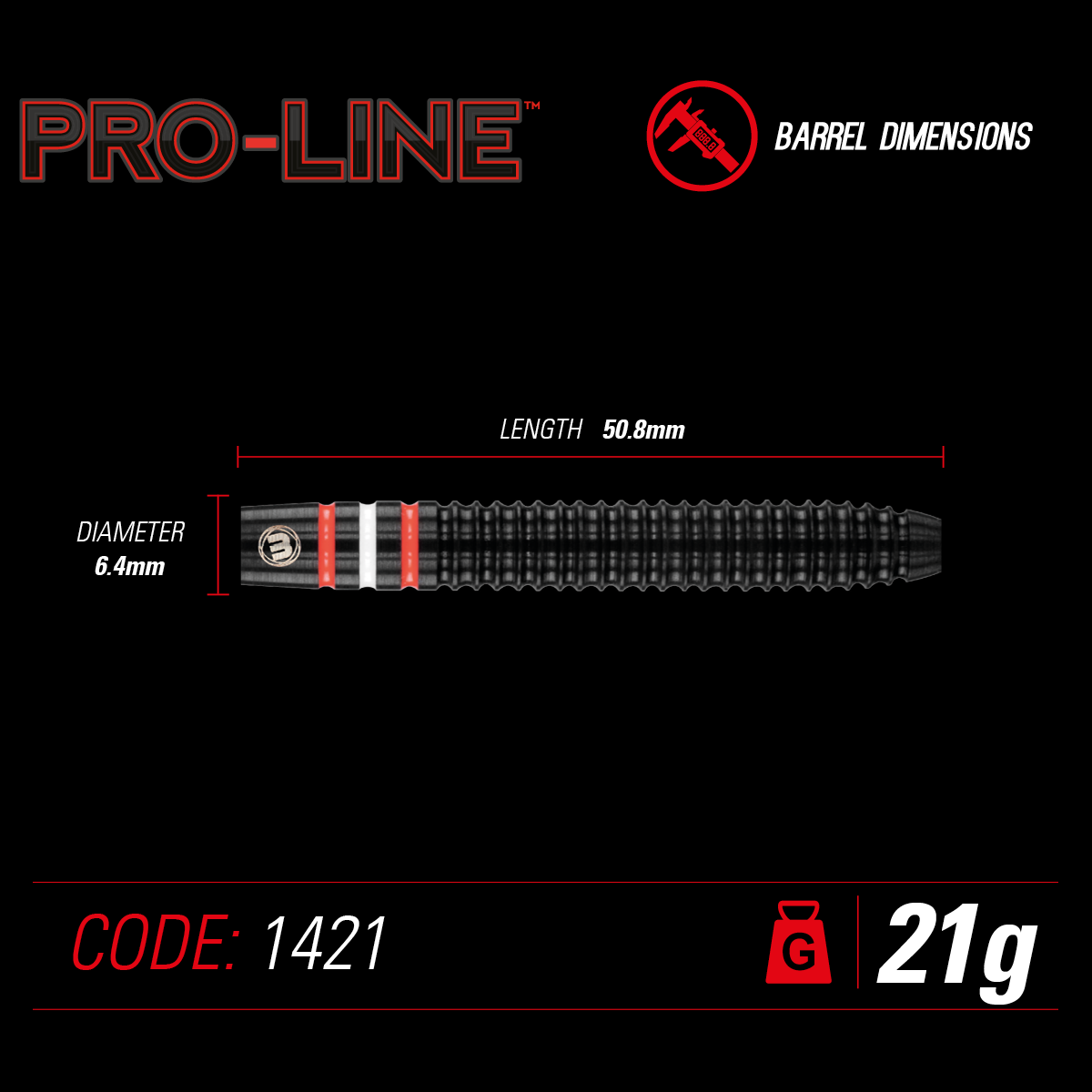 Pro-Line 90% Tungsten alloy Dart Set