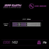 Winmau - Jeff Smith 90% Tungsten Alloy Steel Tip