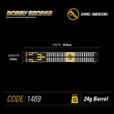 Bobby George 24 gram 90% Tungsten alloy