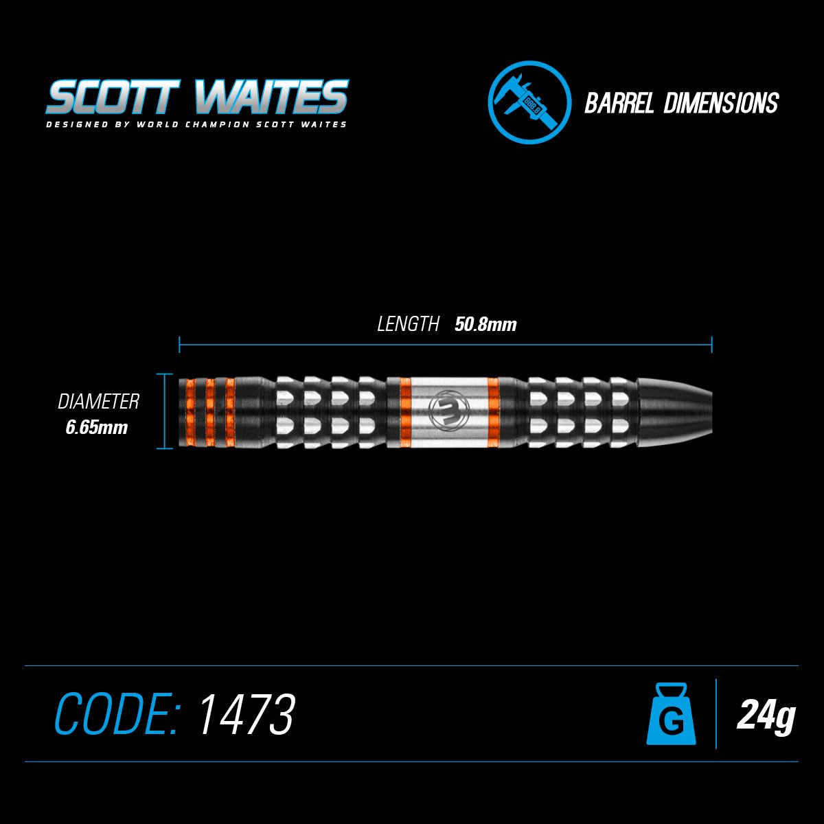 Scott Waites 90% Tungsten alloy