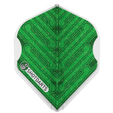 Shot L-Style EZ L1 Standard Shape Manu Green Dart Flight Set