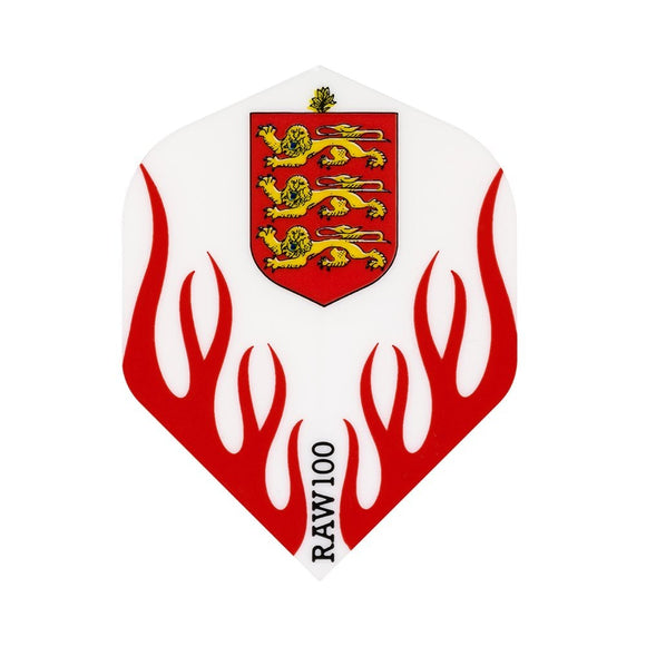 Designa Dart Flights Raw Std Nations England